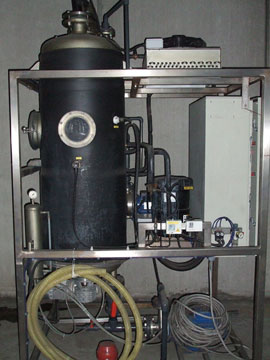 Evaporatore a pompa di calore 350 lt. usato